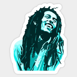 Cartoon cantante y compositor jamaicano. Sticker